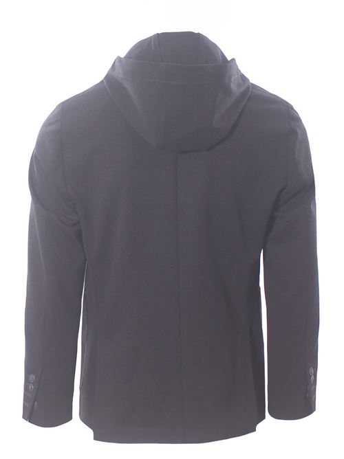giacca pettorina in jersey tecnico DETWELVE | NF-TWO B JKT G101DK GREY
